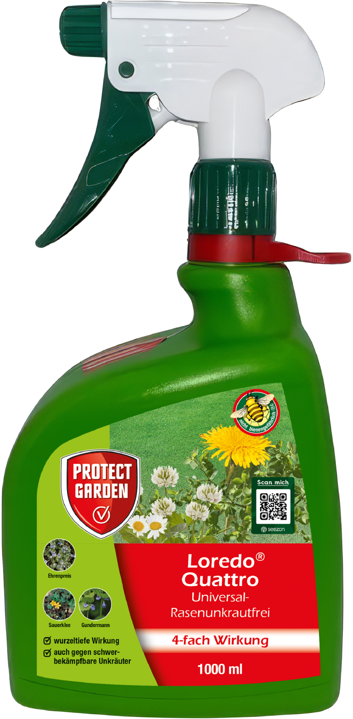 PROTECT GARDEN Loredo Quattro Universal Rasenunkrautfrei AF